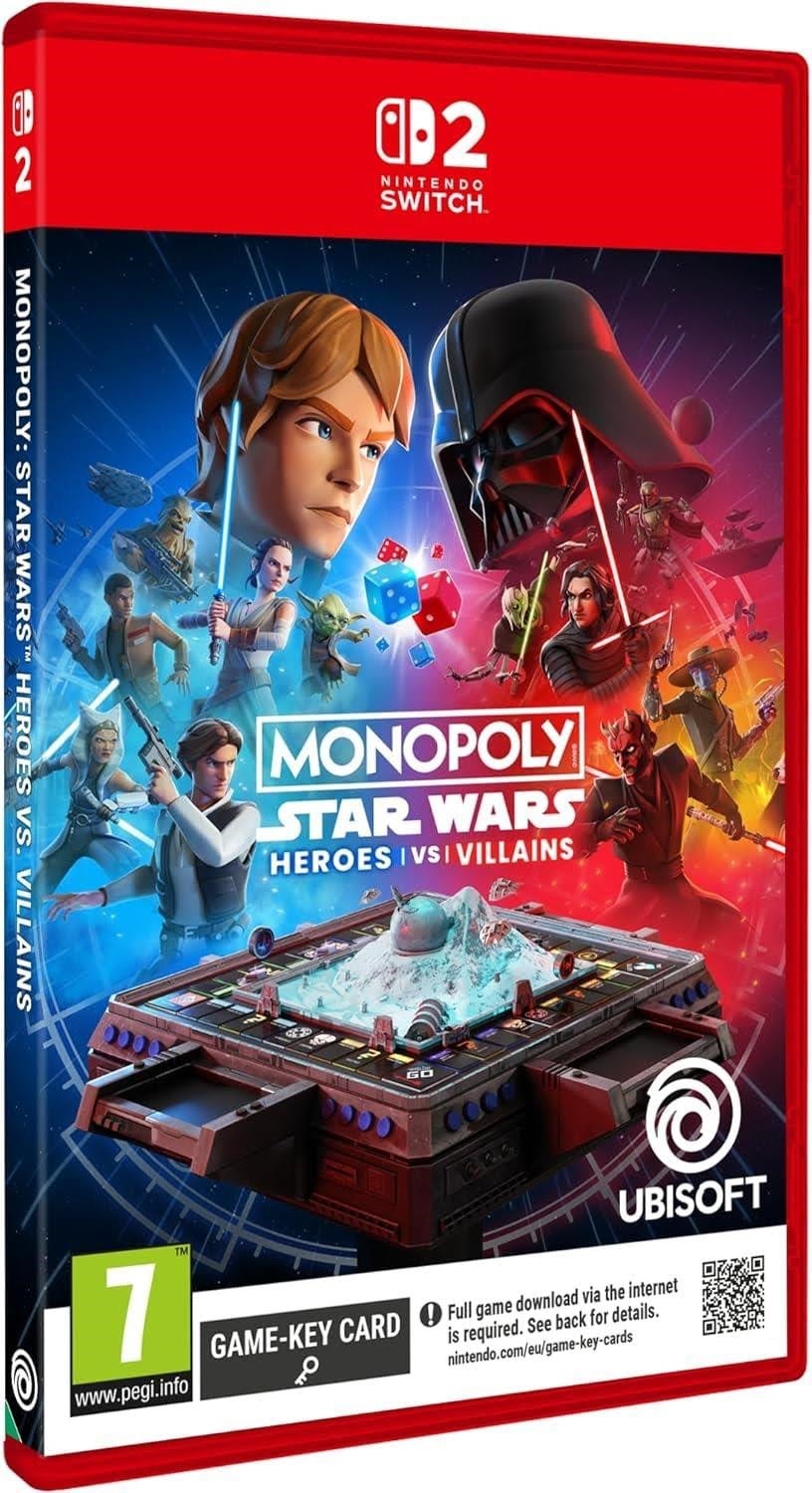 Monopoly: Star Wars Heroes vs. Villains - Nintendo Switch 2 - Brettspiel - Pegi 7 - Spiele 3307216311577