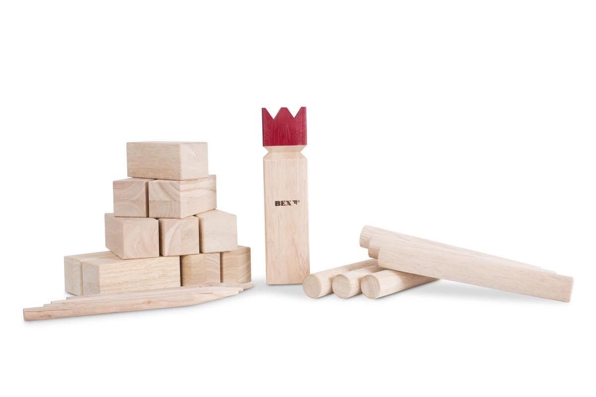 Bex Sport Bex Kubb Original Red King - Spiele im Freien 511-011-1