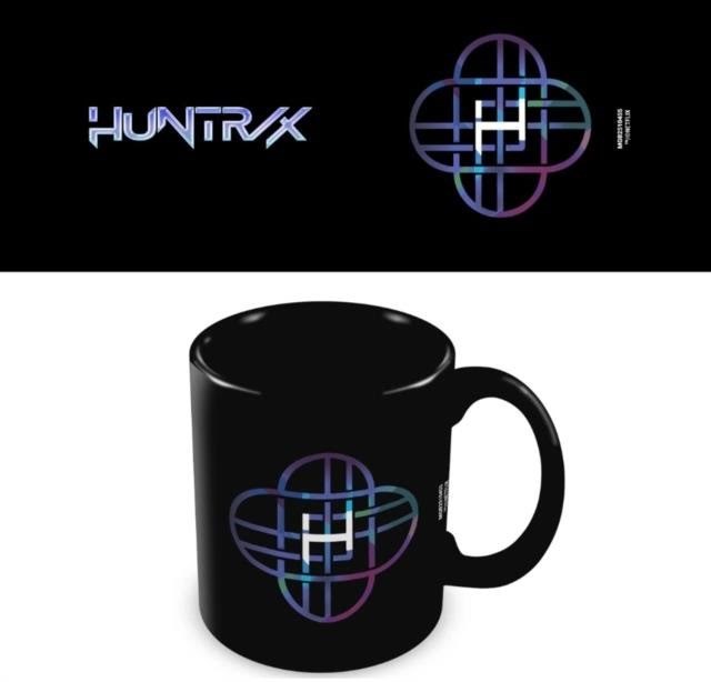 Pyramid - Mug K-pop Demon Hunters (Huntrix Logo) Black Pod - Becher - Merchandise Mgb2510455