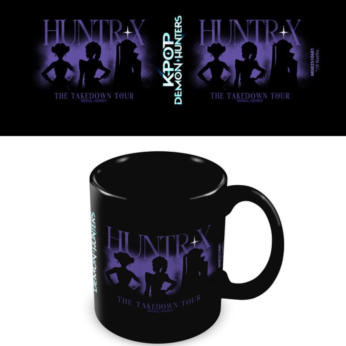 Pyramid - Mug K-pop Demon Hunters (Huntrix Tour) Black - Becher - Merchandise Mgb2510681