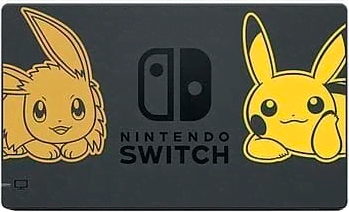 Nintendo Switch Dock Only Pokemon Lets Go Pikachu Eevee Edition - Gaming Zubehoer