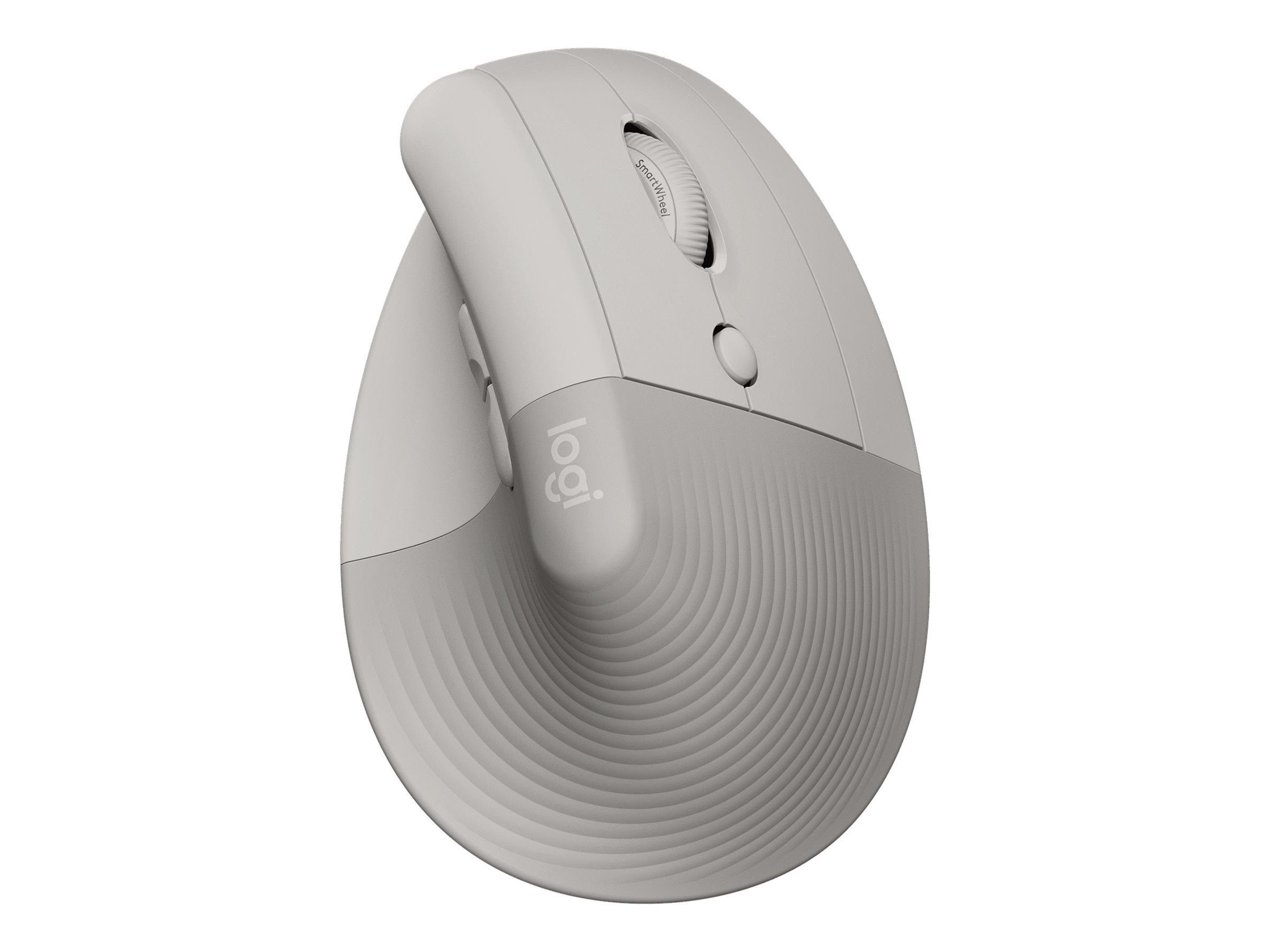 Logitech Lift Right Vertical - Sand - Vertical Mouse (Sand) - Maus 910-007771