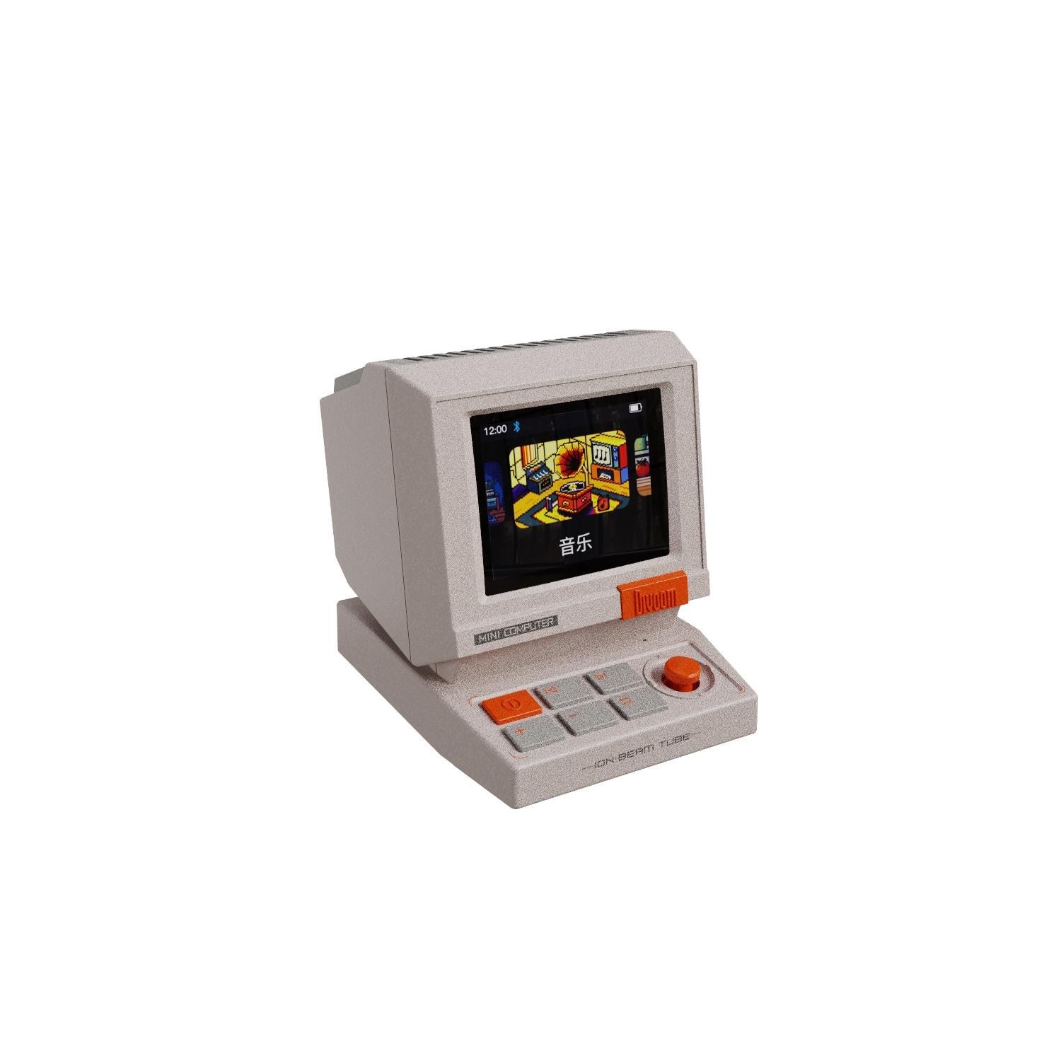 Divoom Minitoo Retro PC Bluetooth Speaker - Tragbare Party Lautsprecher
