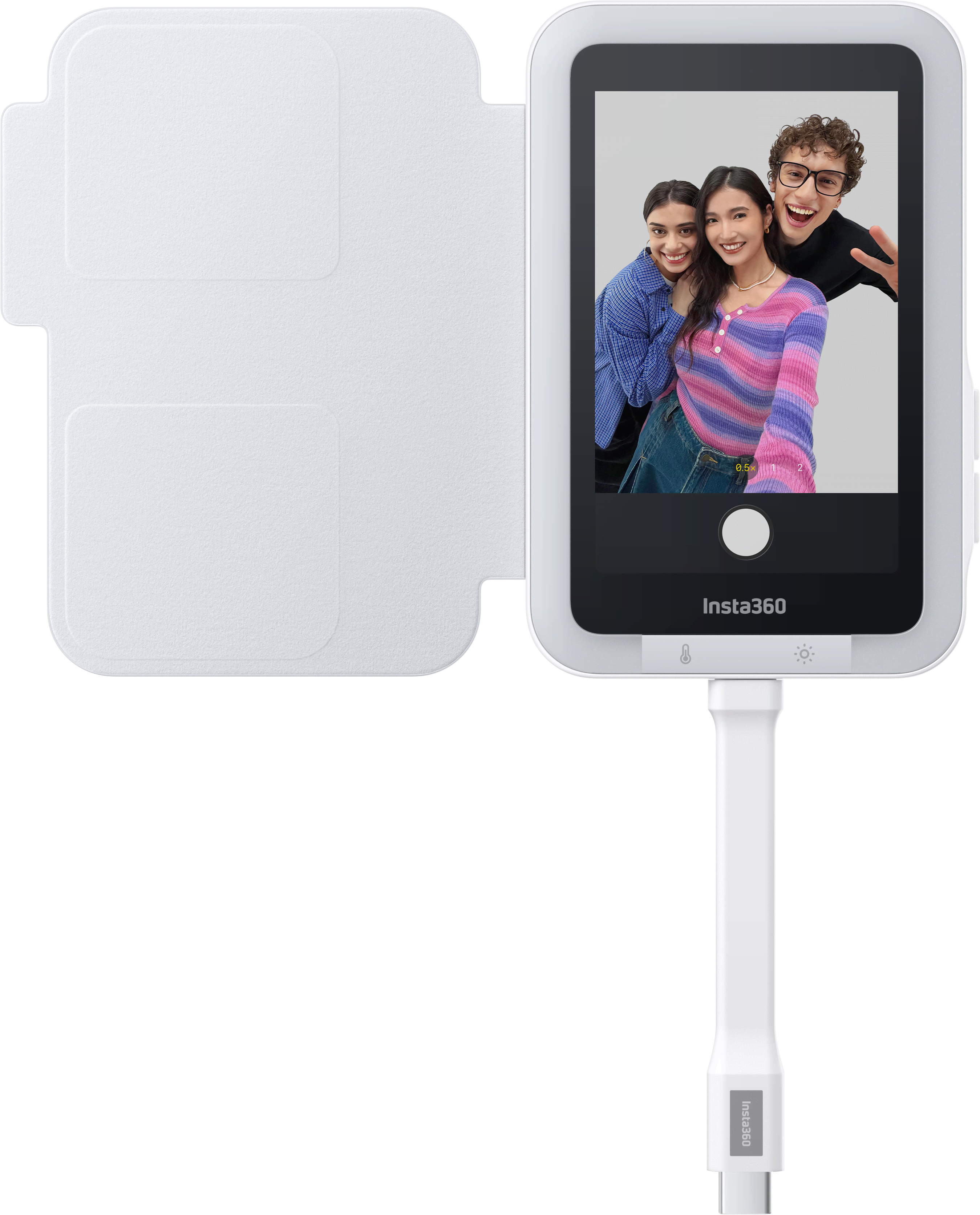 Insta360 Snap Selfie Screen With Light - Handys Anderes Zubehoer Cinsfavn_2