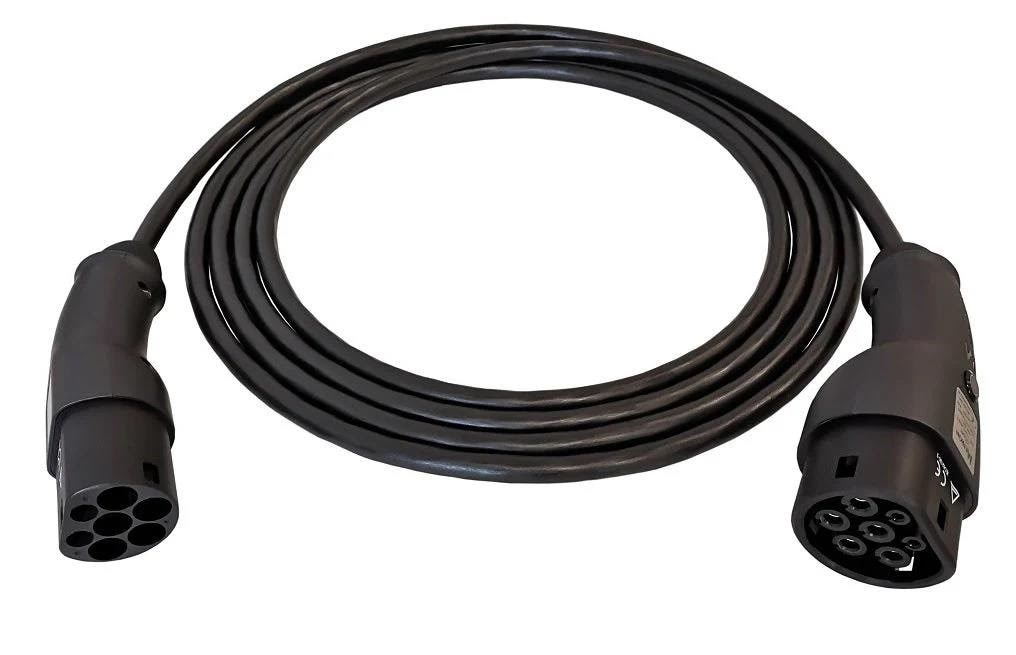 Metron Charging Cable 32 A 22 kW 7 m With Tesla Opening Button - Aufladen Von Elektroautos 90312