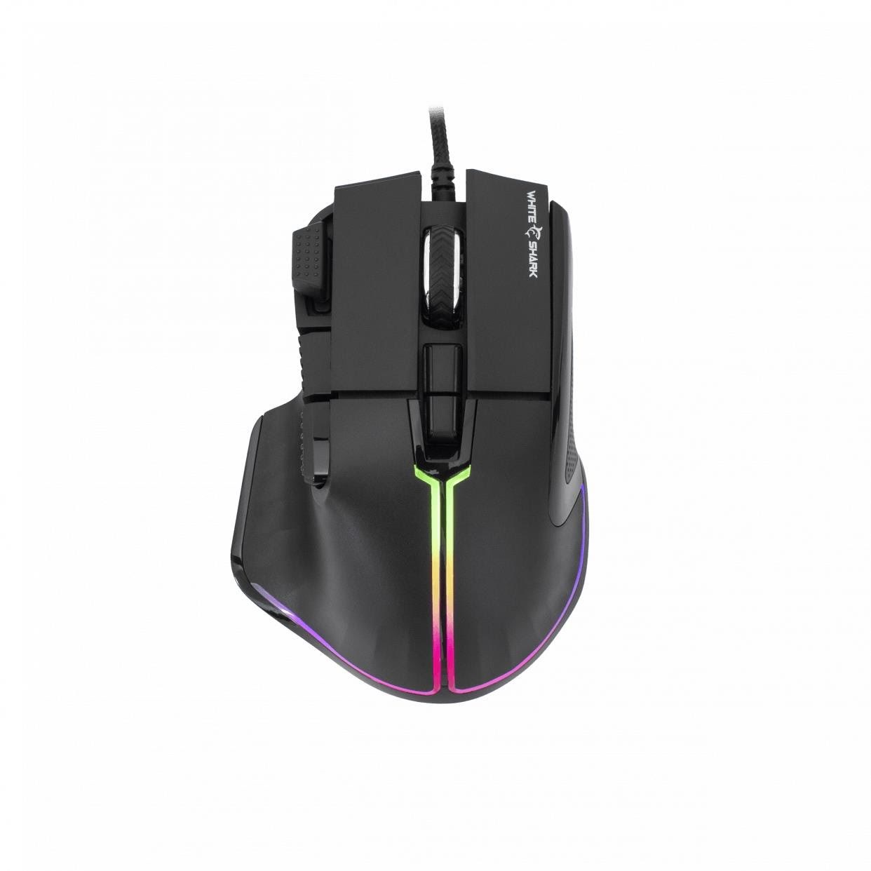 White Shark Marrok Wired - Gaming Maus (Schwarz)
