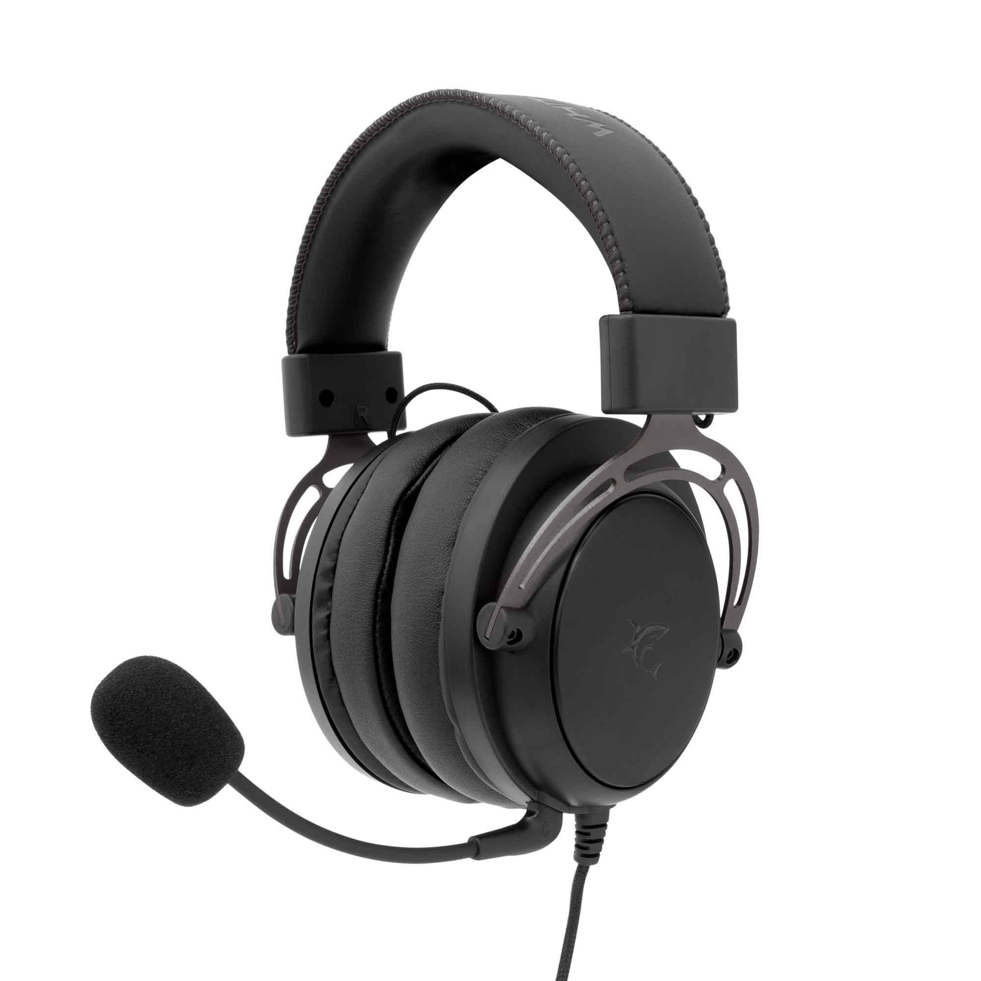 Kopfhörer - White Shark Gorilla Over-ear Gaming Headset - Kopfhoerer/headsets Grau Gorilla Black/grey
