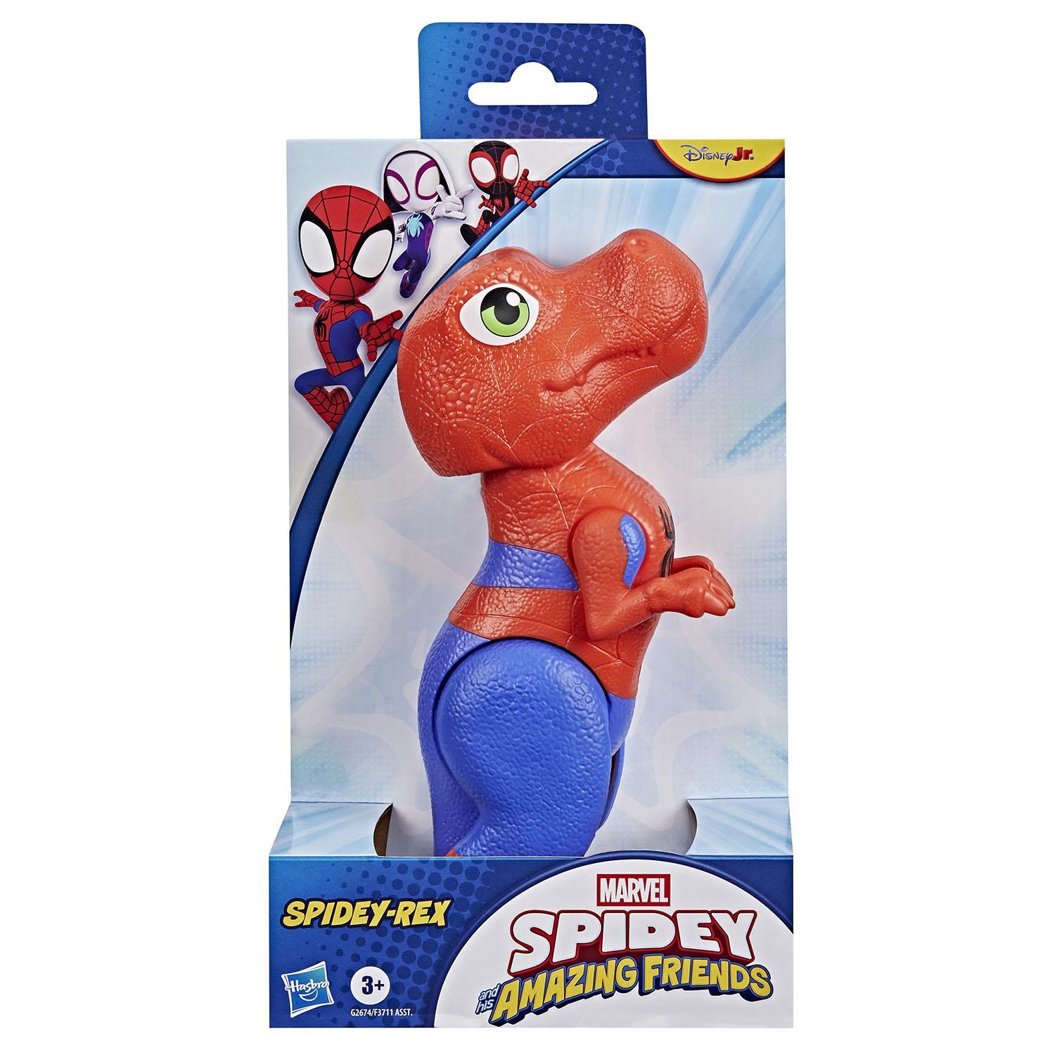 Marvel Spidey And His Amazing Friends Supersized 9" Figure Spidey Rex - Figuren
