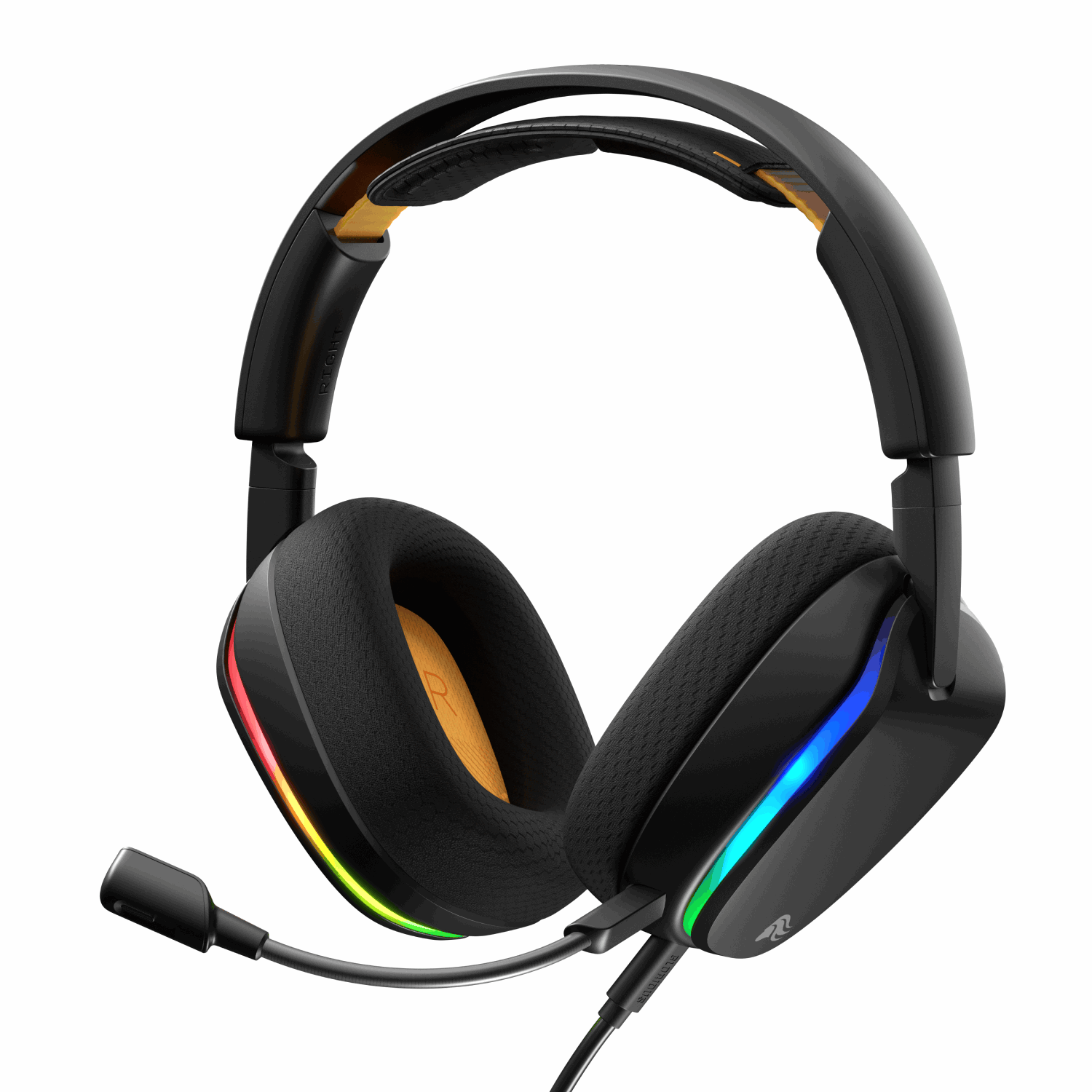 Kopfhörer - Glorious Ghs Rgb Eternal Wired - Kopfhoerer/headsets Schwarz Glo-a-2pc-blk