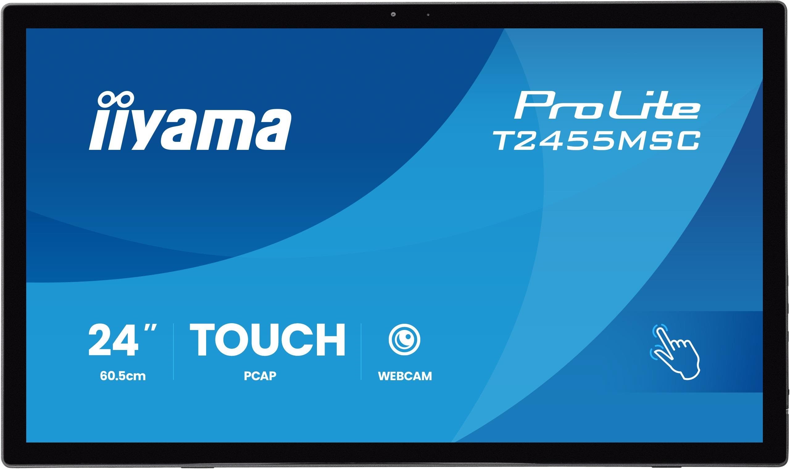 24" Iiyama Prolite T2455msc-b2 - Lcd Monitor - Full HD (1080p) - 24" - Bildschirm