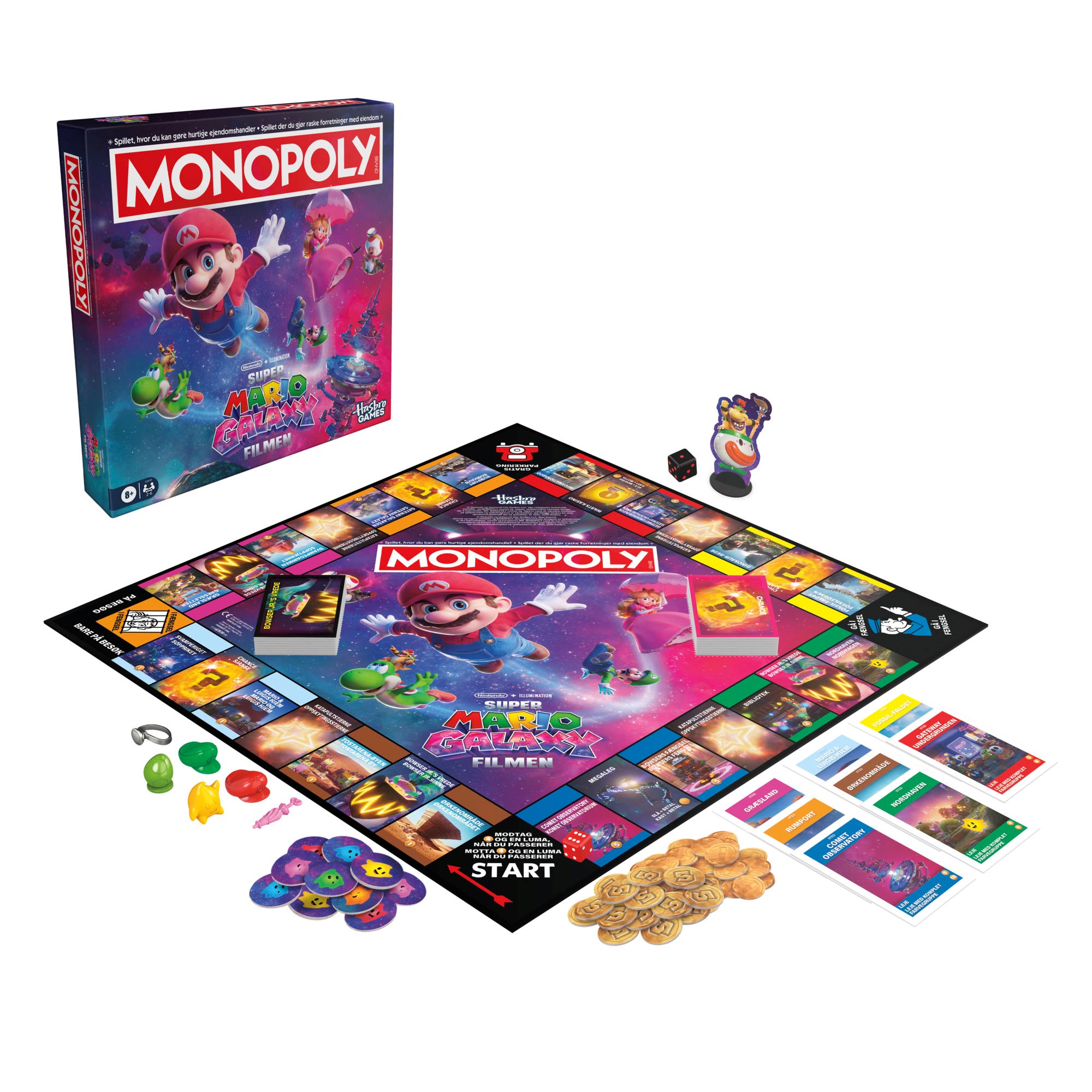 Monopoly Super Mario Movie 2 (No/dk) - Brettspiele G2638189