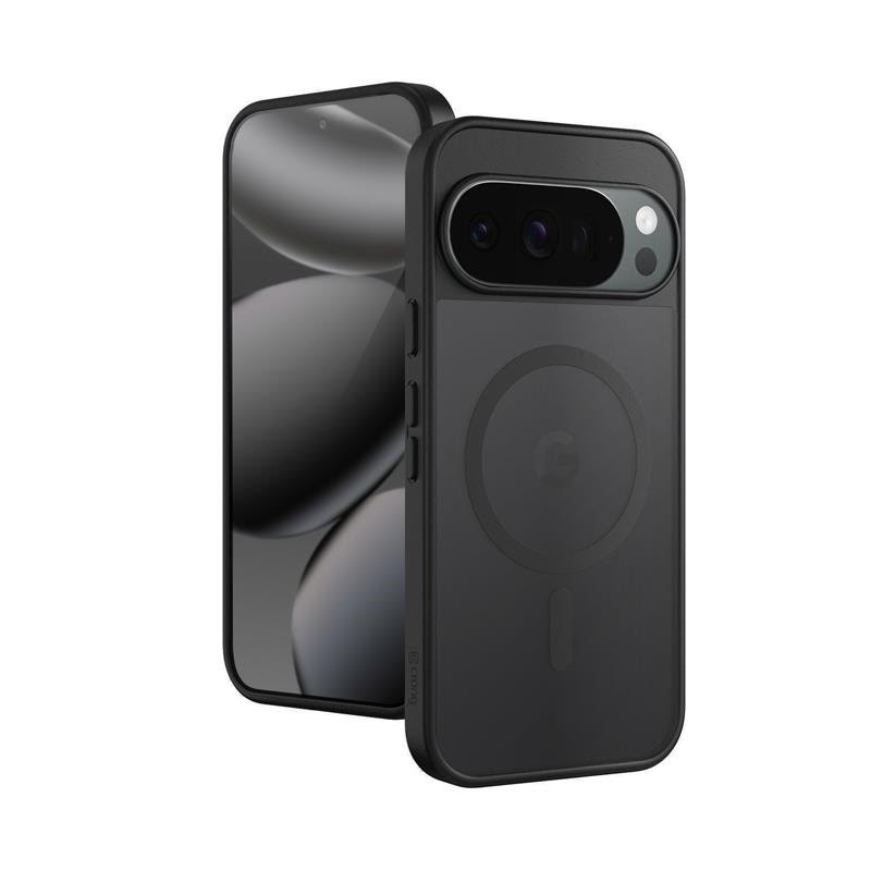 Crong Hybrid Matte Magnetic - Magsafe Case Google Pixel 10 Pro (Black) - Handys Cover Cases