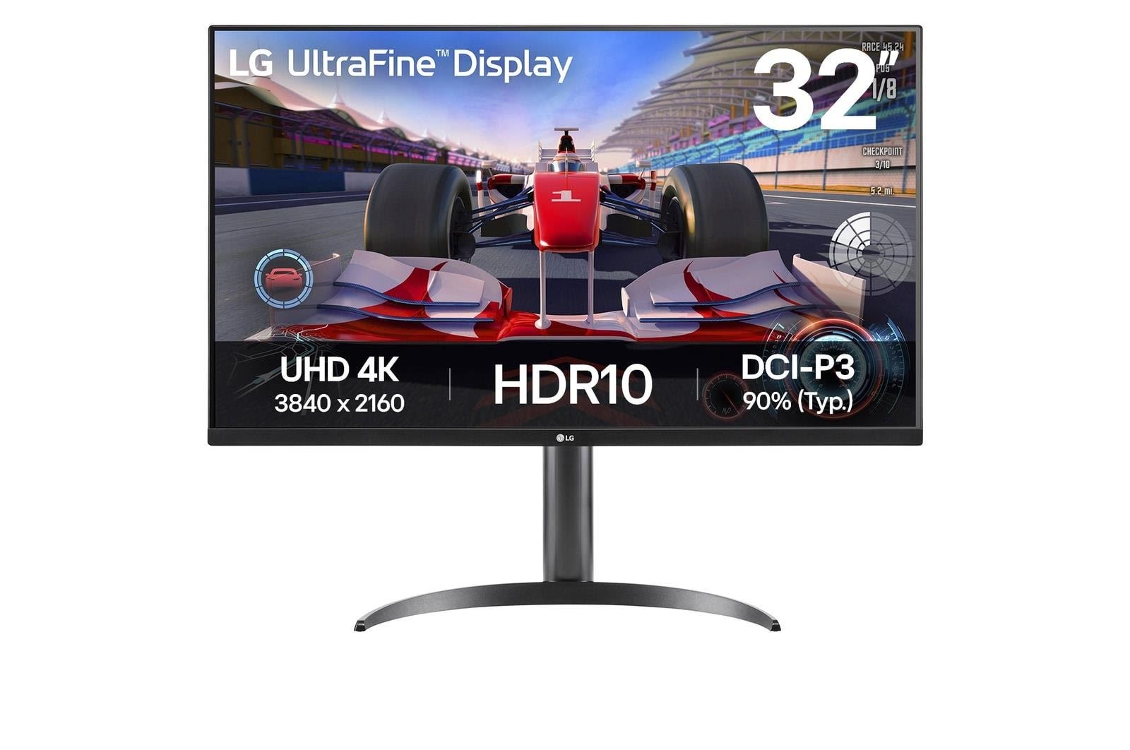 32" LG Ultrafine 32ur550k-b - Led Monitor - 32" - Hdr - Bildschirm Black 32ur550k-b.Aeu