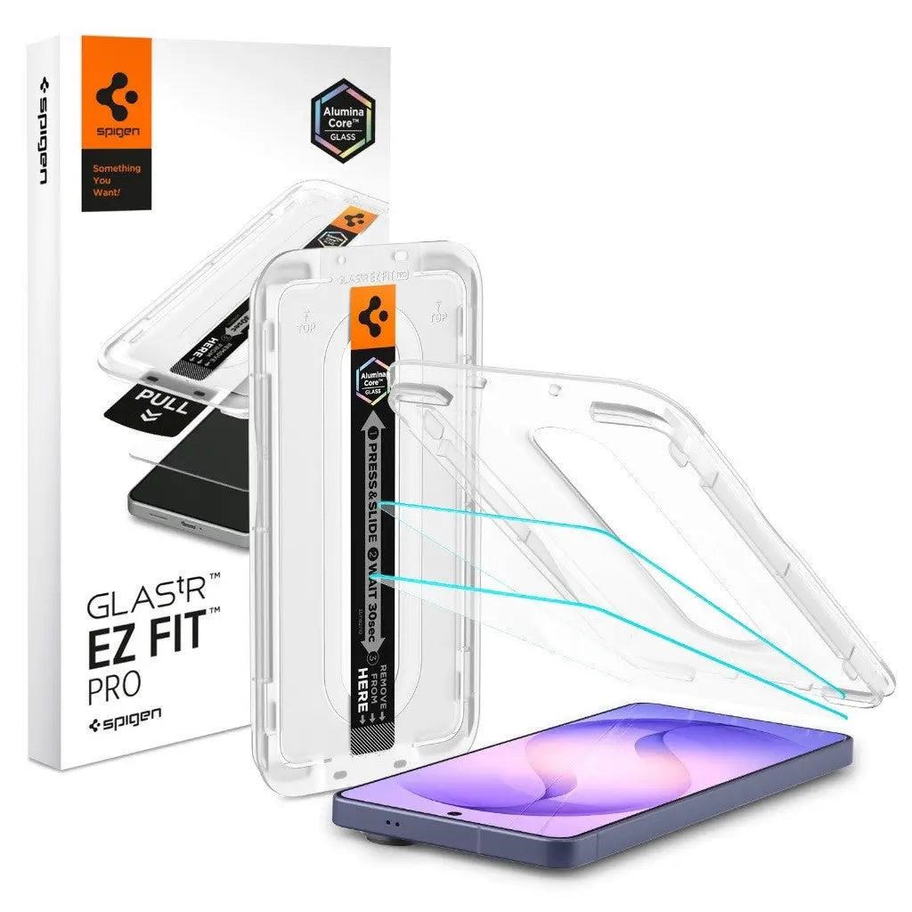 Spigen Glass tR EZ Fit Pro Anti Reflection 2 Pack - Transparency - Samsung Galaxy S26 - Handys Schutzfolie