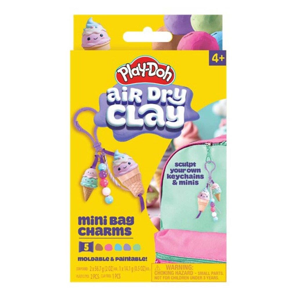 Play-doh Air Dry Clay Charms Ice Cream - Bausets 243665-eu