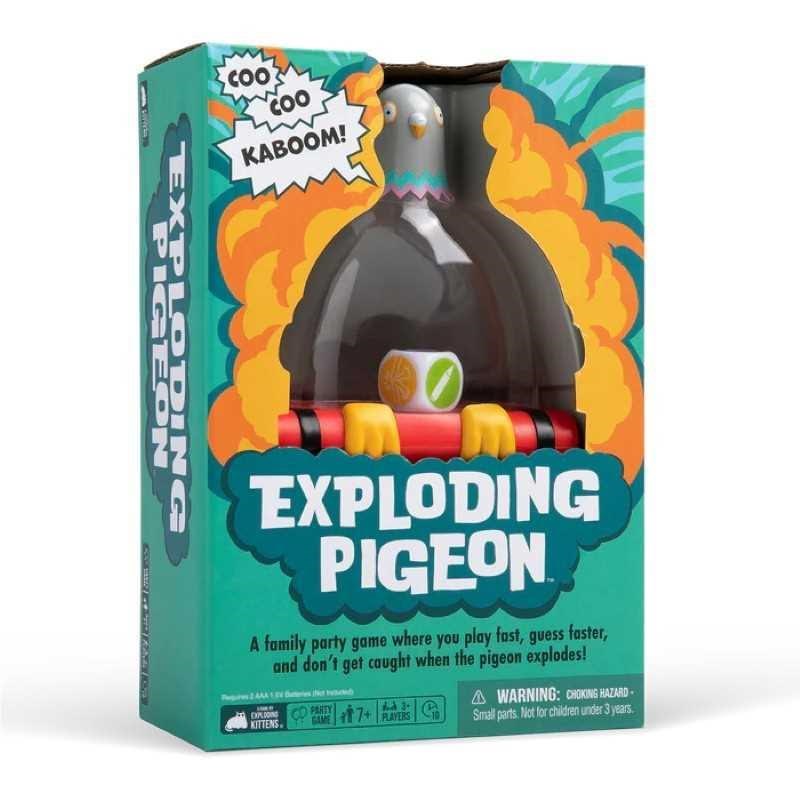 Exploding Kittens - Exploding Pigeon (Eng) - Brettspiele Ekgexpi3