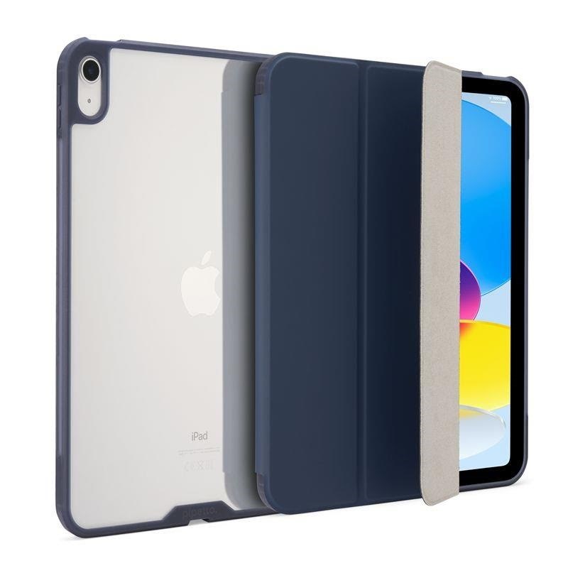 Pipetto Origami No7 Tri-folio Case - Dark Blue - Ipad A16 / Ipad 2022 - Tablets Cover Case P074-113-v