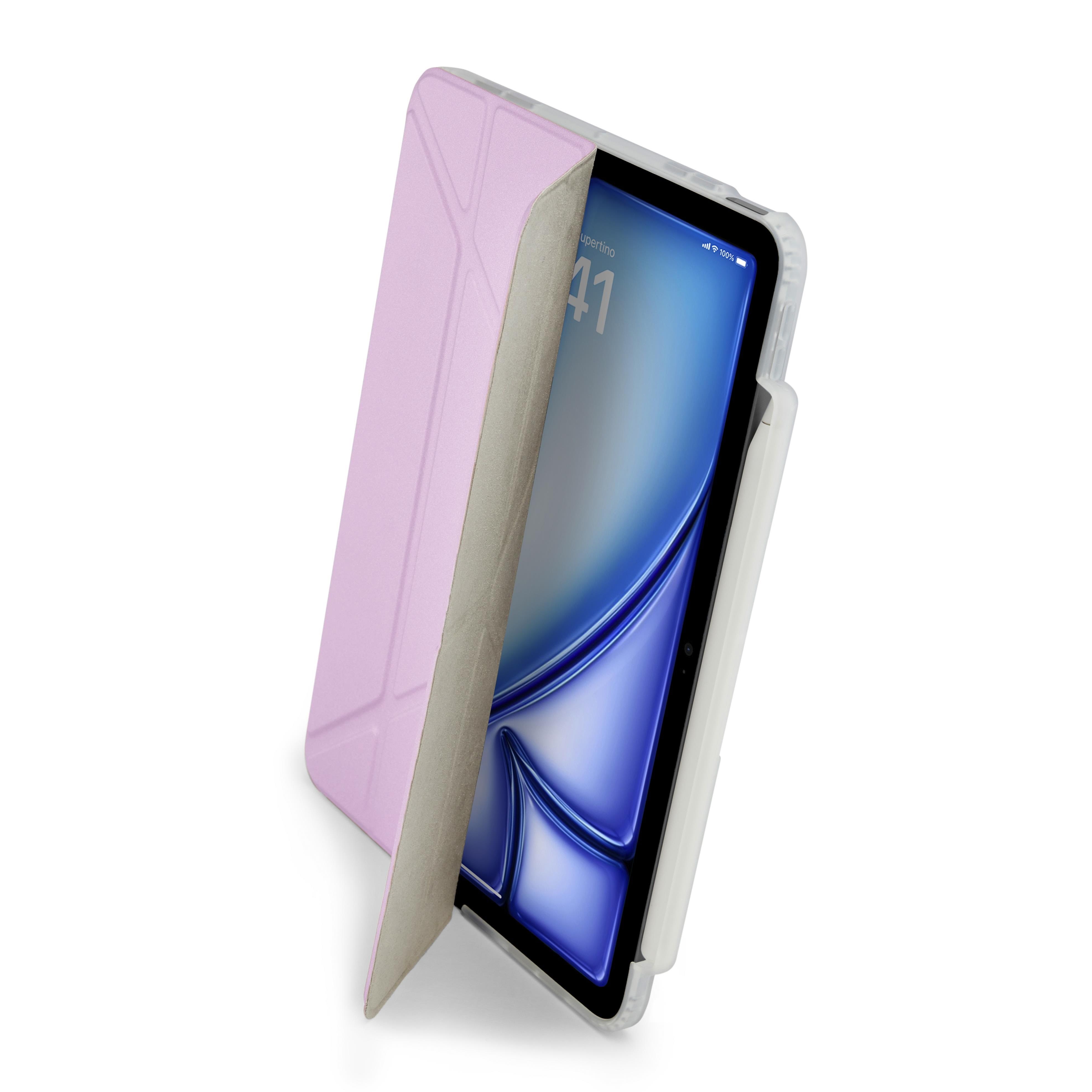 Pipetto Origami No3 Pencil Case - Metallic Purple - Ipad Air 10.9" 2022/2020/11" 2024/2025/2026 - Tablets Cover Case