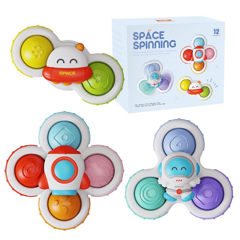 Fresh Kid Spinner Toys Space 3 Pcs. - Baby Spielzeug