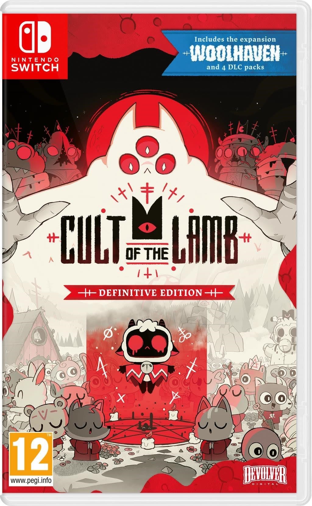 Cult of The Lamb (Definitive Edition) - Nintendo Switch - Action/abenteuer - Pegi 12 - Spiele