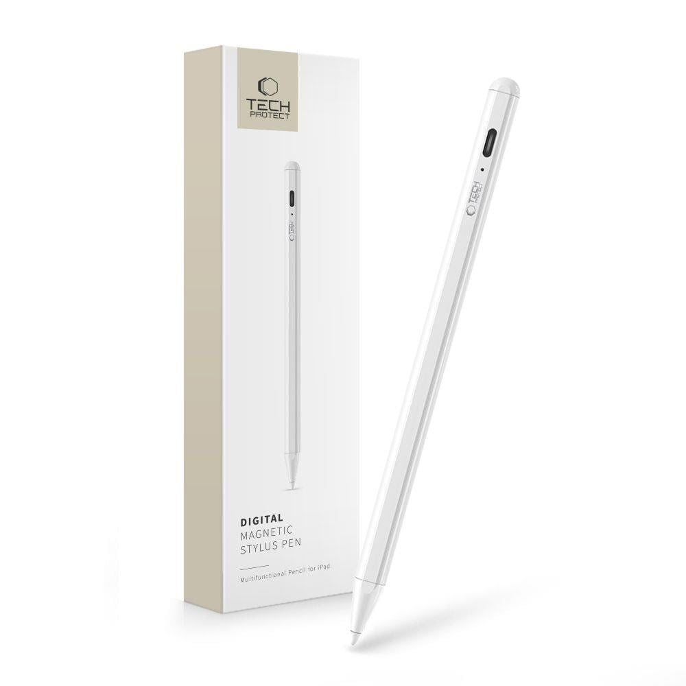 Tech-protect Digital Magnetic Stylus For Ipad - White - Handys Anderes Zubehoer