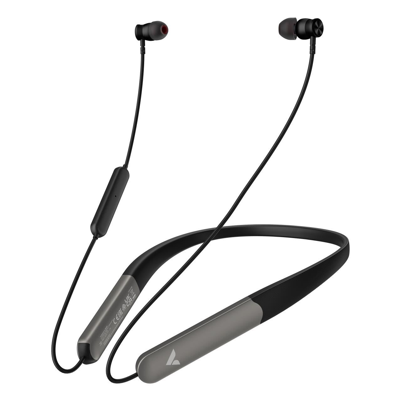 Kopfhörer - Verbatim Trusound Pro Neckband Earbuds Black - Kopfhoerer/headsets