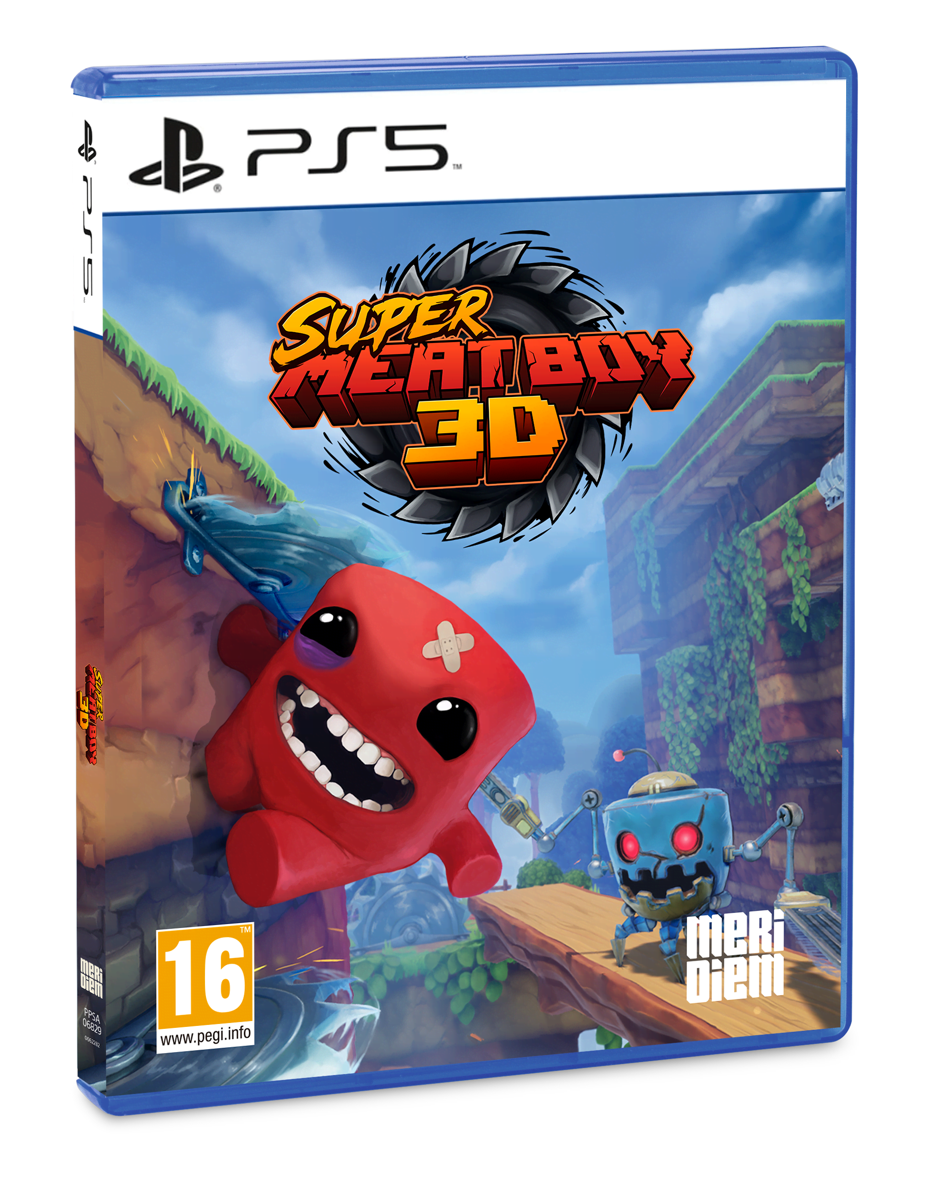 Super Meat Boy 3D - Sony Playstation 5 - Platformer - Pegi 16 - Spiele 8436622260850