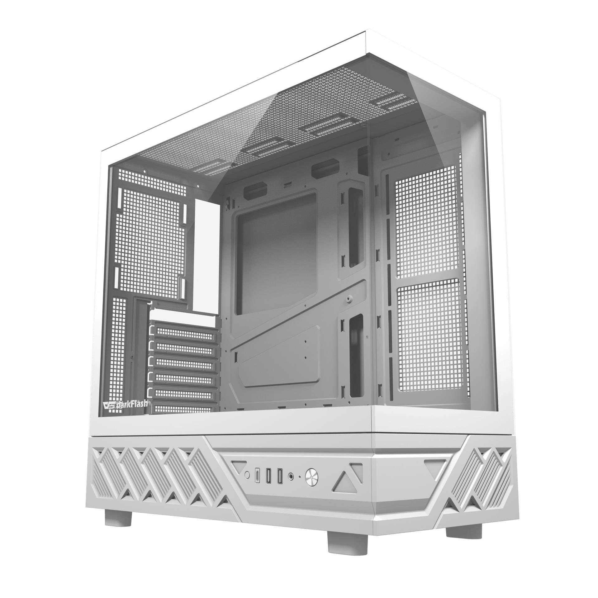 Darkflash Ds950 Computer Case - Gehäuse - Weiß - Gehaeuse