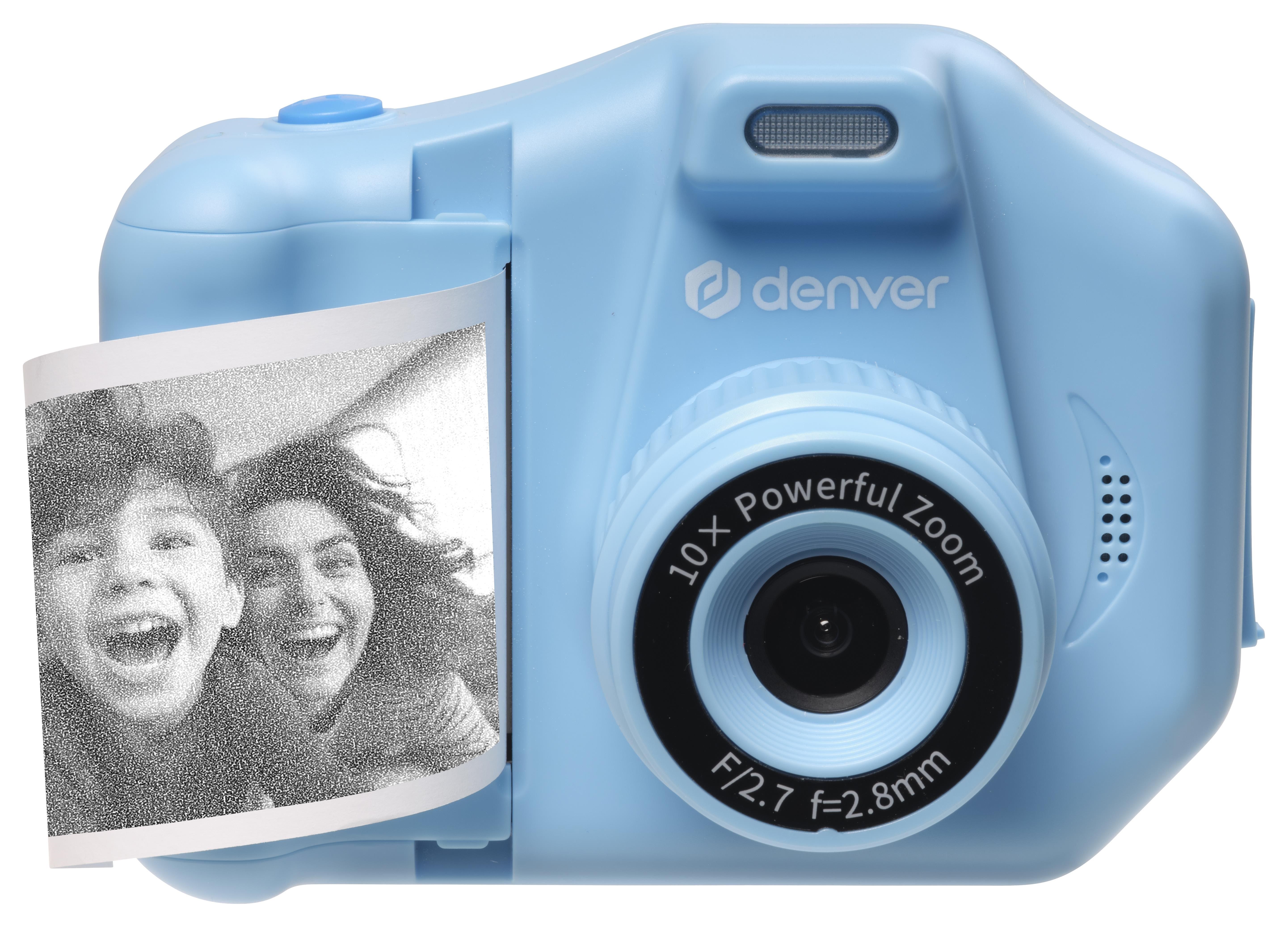 Denver Kids Camera - Thermal Print - Digital Kameras Blue Kpc-1370nsbu