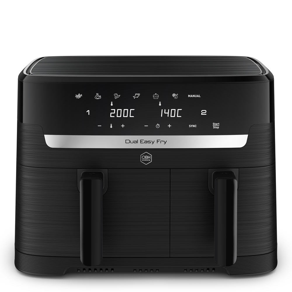 Tefal Dual Easy Fry 8.3L Black - Heissluftfritteusen