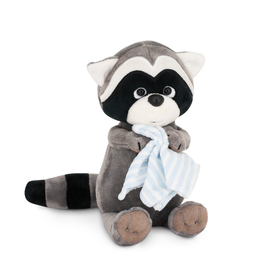 Orange Toys Soft Toy Denny The Raccoon With Towel (18cm) - Plush