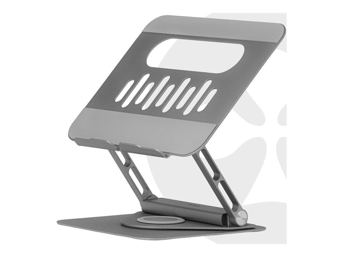 Club 3D Csv-2554 - Notebook Stand - Adjustable Aluminium 4k60hz 100w 360° - Kuehler Und Luefter