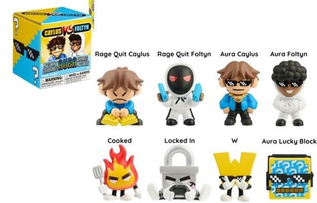 Caylus VS Foltyn Mystery Aura Mini Figures 8cm Blind Box Cdu - Figuren 206000