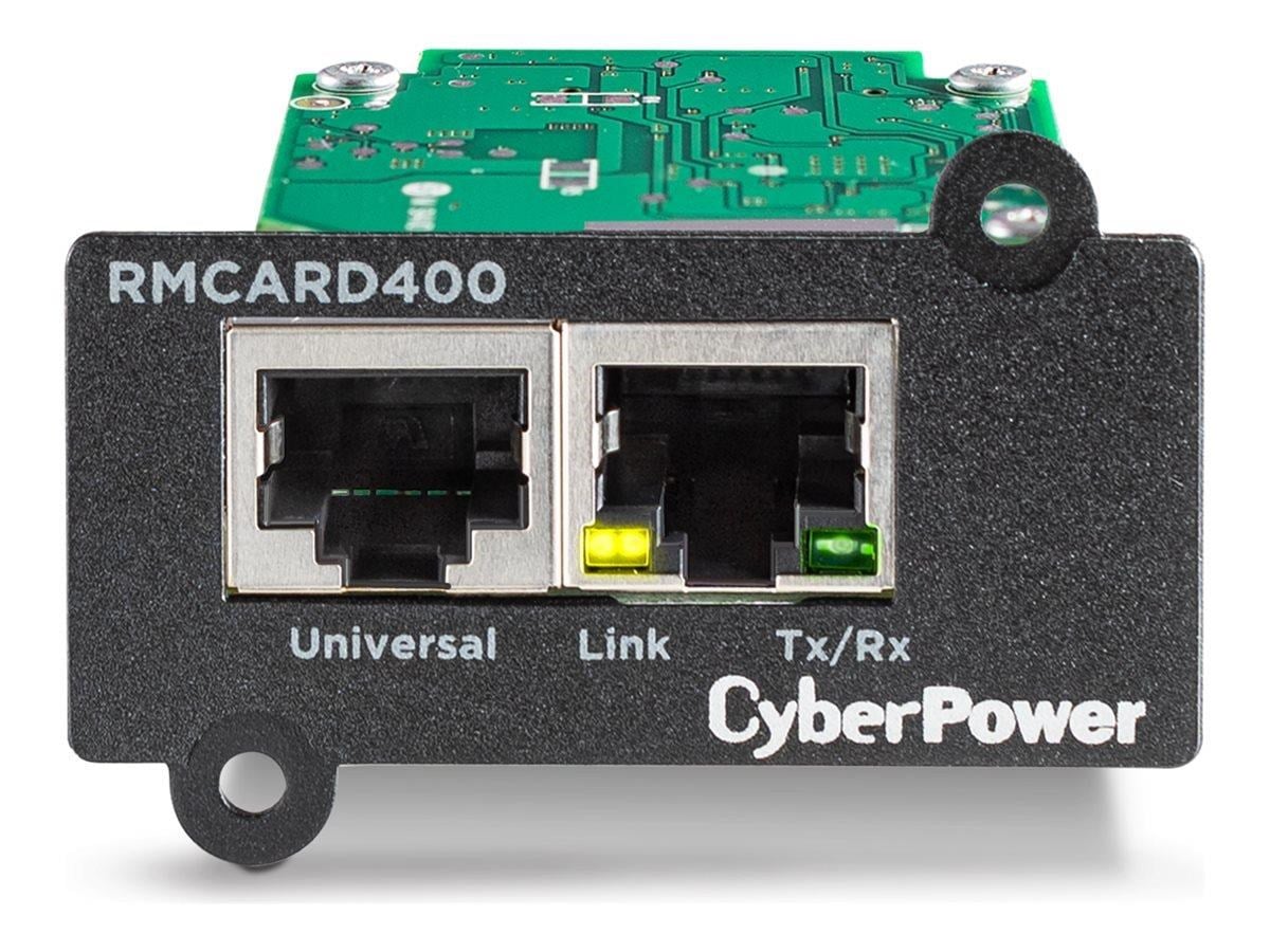Cyberpower Rmcard400 - Remote Management Adapter - Netzwerkadapter Netzkarte Druckserver Usw