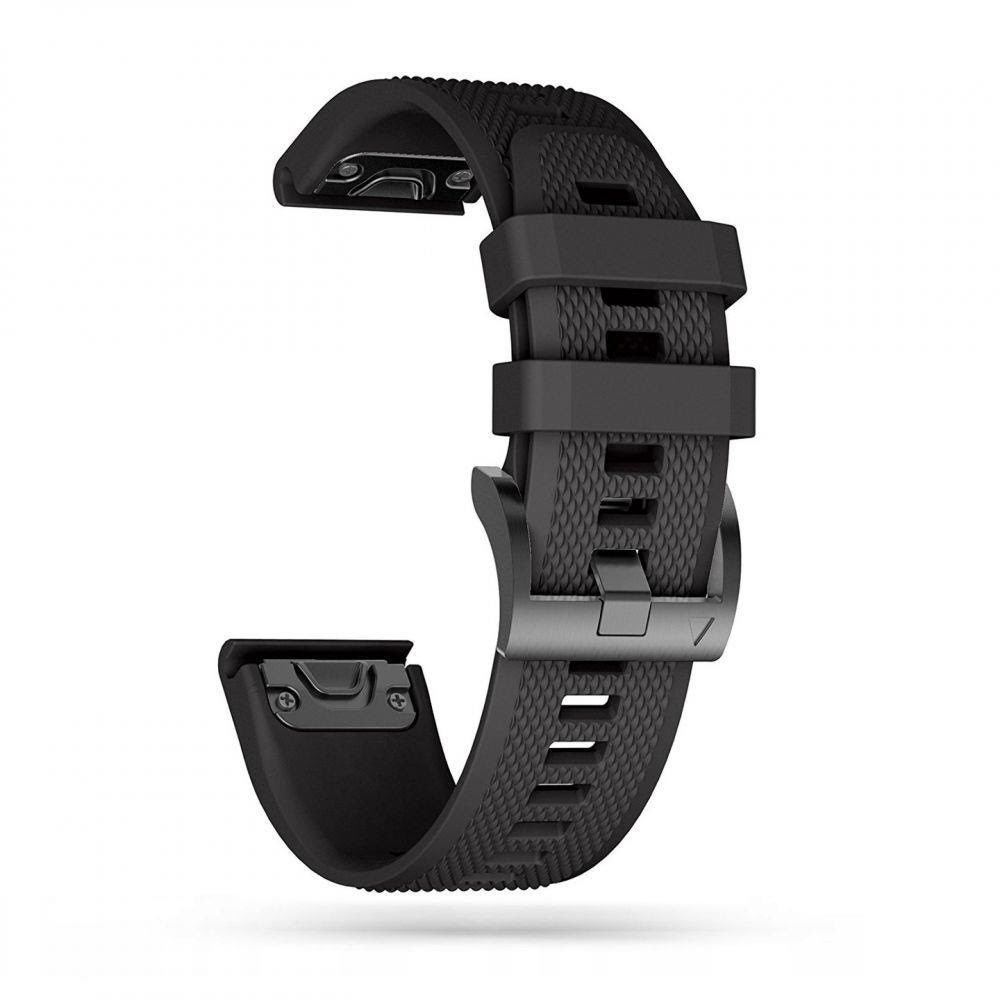 Tech-protect Smooth Case For Garmin Fenix 5 / 6 / 6 Pro / 7 - Black - Smartwatch Accessories