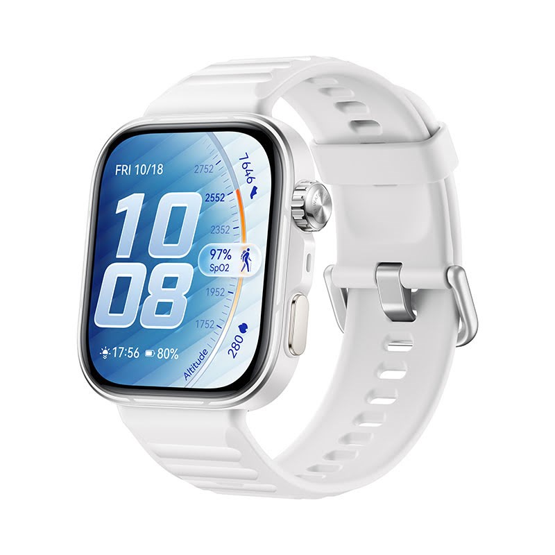 Huawei Watch Fit 5 Pro - White - Smartwatches Pulsuhren Sportuhren Schrittzaehler 55020hrx