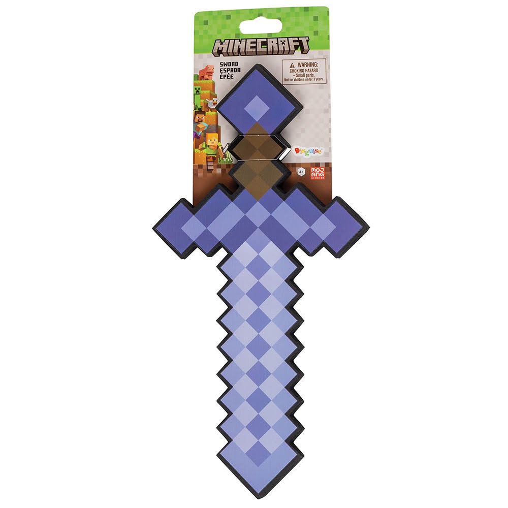 Jakks Disguise Minecraft Verzaubertes Schaumstoffschwert - Spielzeugwaffen