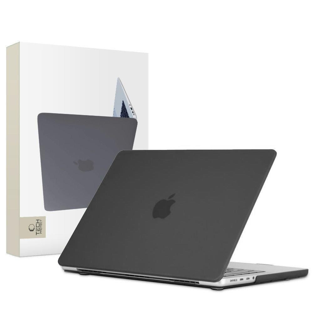 Tech-protect Smartshell Case For Macbook Pro 14" M1 / M2 / M3 2021-2024 - Matt Black - Taschen Mattschwarz 9589046919121