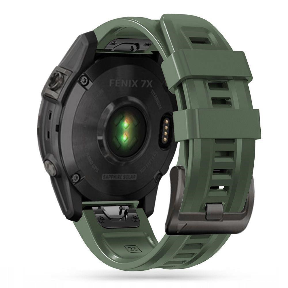 Tech-protect Iconband Strap For Garmin Fenix 5 / 6 / 6 Pro / 7 - Green - Smartwatch Accessories 9589046921537