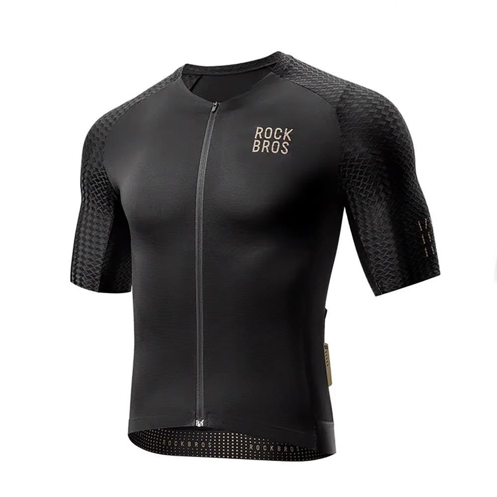 Rockbros Yddx011 Diamond Short Sleeve Cycling Jersey Size XL - Black - Fahrradzubehoer Rockbros-15220026005