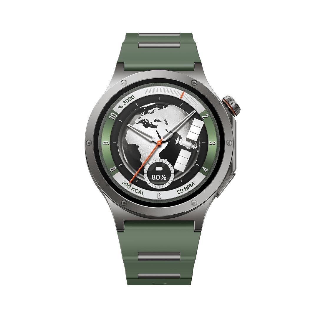 Oneplus Watch 4 46mm - Evergreen Titanium - Smartwatches Pulsuhren Sportuhren Schrittzaehler 6921815630623