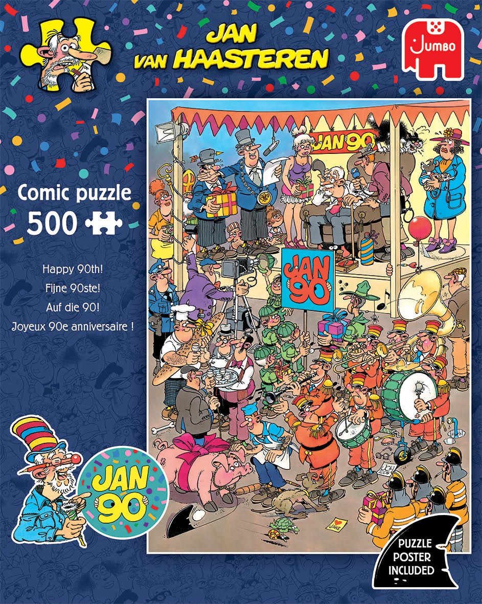 Jan Van Haasteren Happy 90th! (500) - Puzzle 707-1110100954