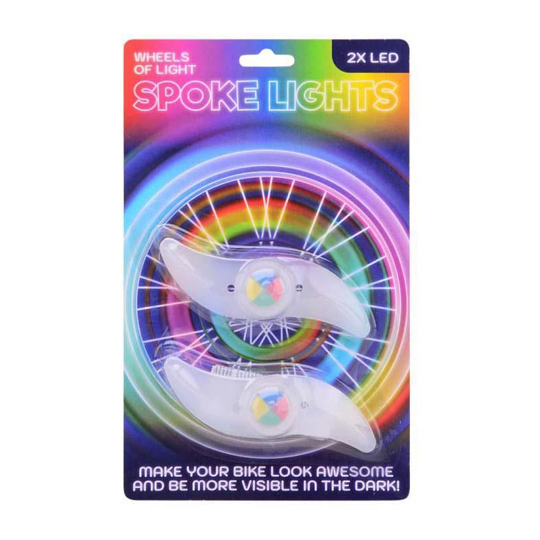 John Toy Bike Fun Spoke Lighting 2 Pieces - Kleine Mitbringsel Fuer Kinder 263-20630