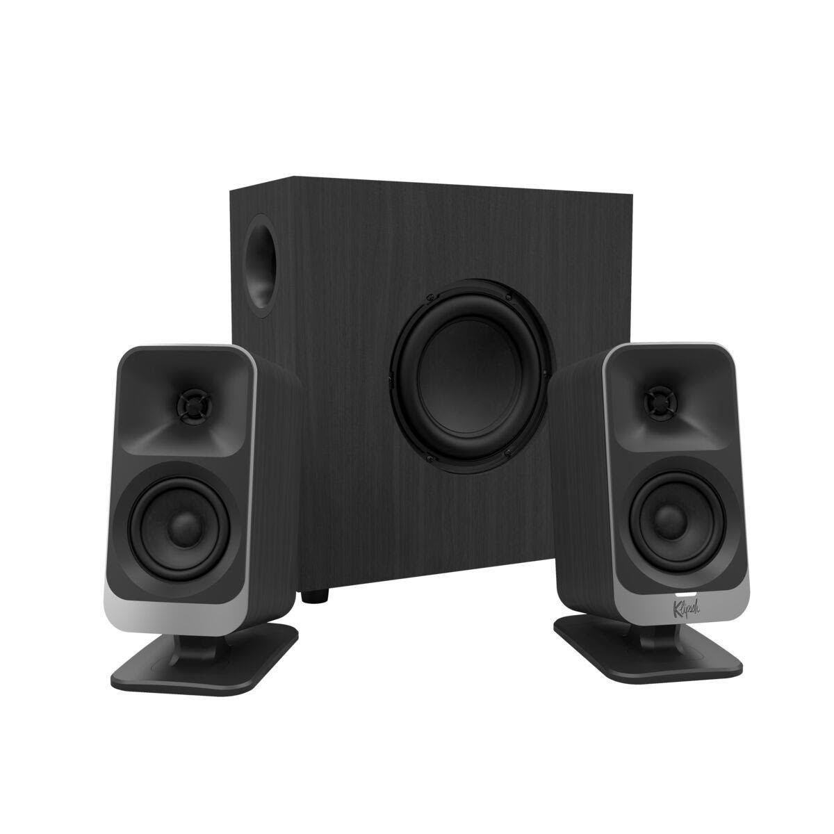 Klipsch Promedia Lumina - Black - 2.1 Pc-lautsprecher - Schwarz - Lautsprecher Computer