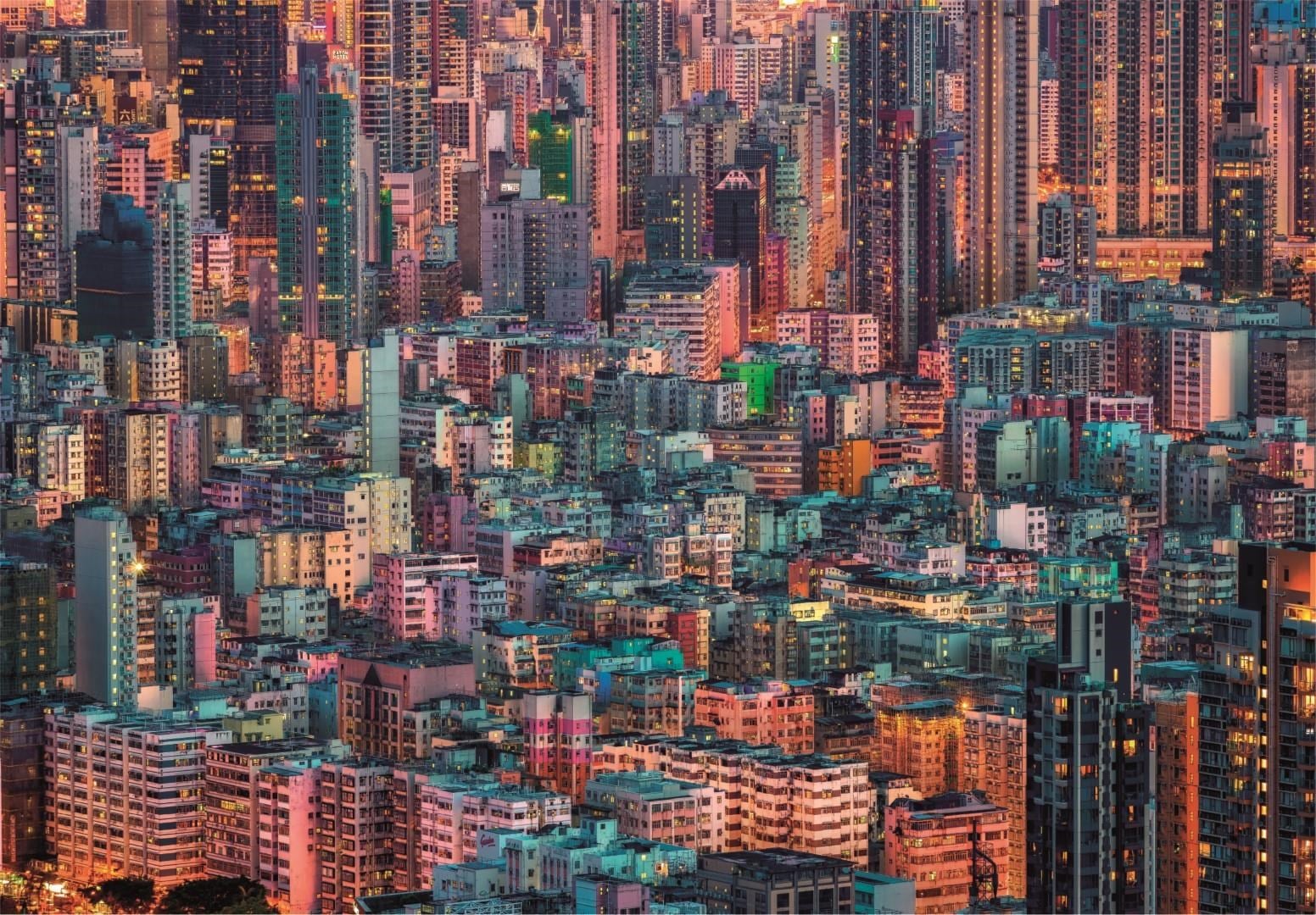 Clementoni Puzzle Hqc The Hive Hong Kong 1500 Pieces 2D Puzzles