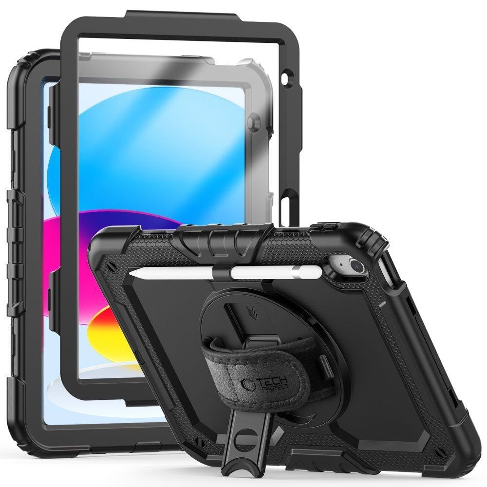 Tech-protect Solid360 Case For Ipad 10.9" 2022 - Black - Tablets Cover Case 9490713927670