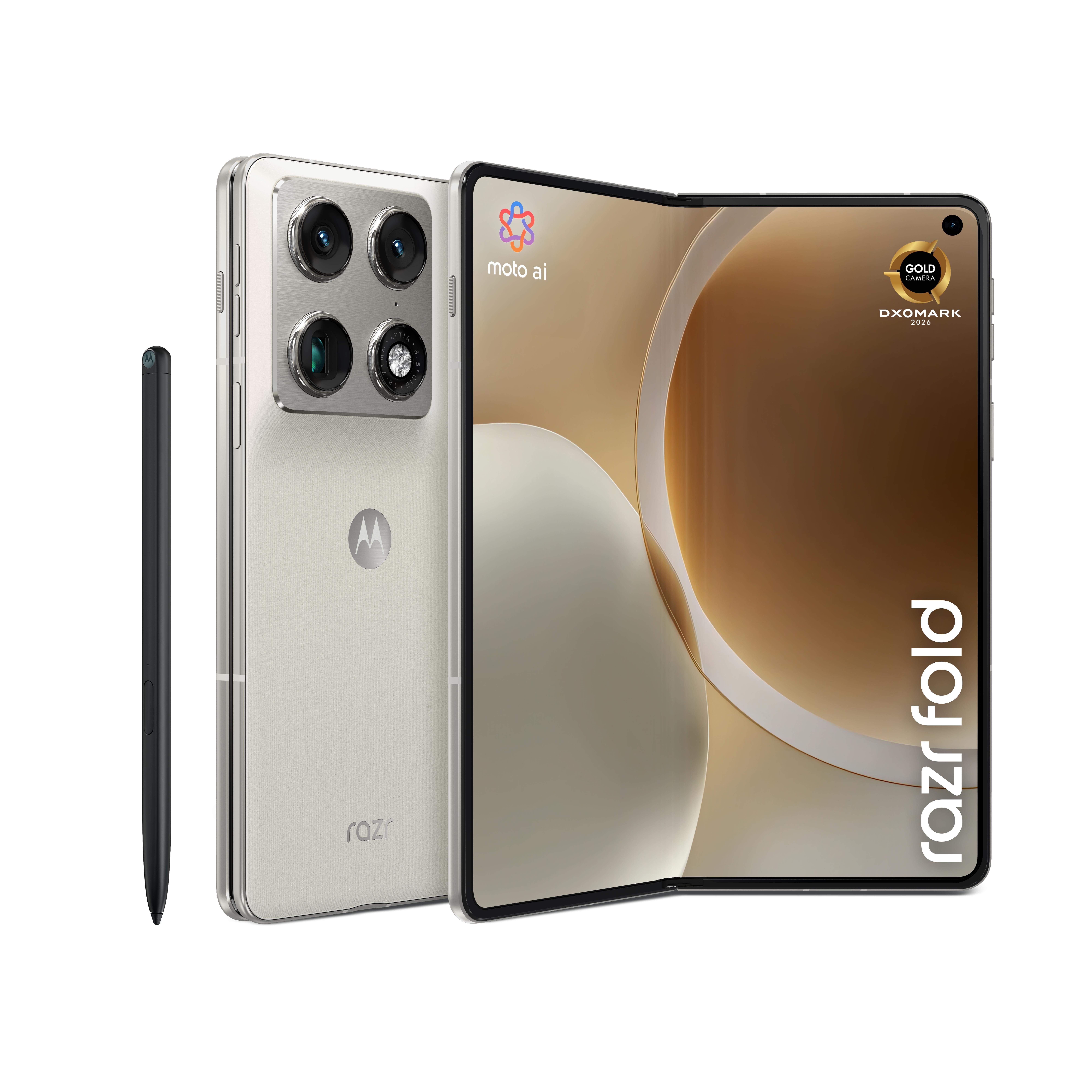Motorola Razr Fold 512gb/16gb - Pantone Lily White - Handys Smartphones