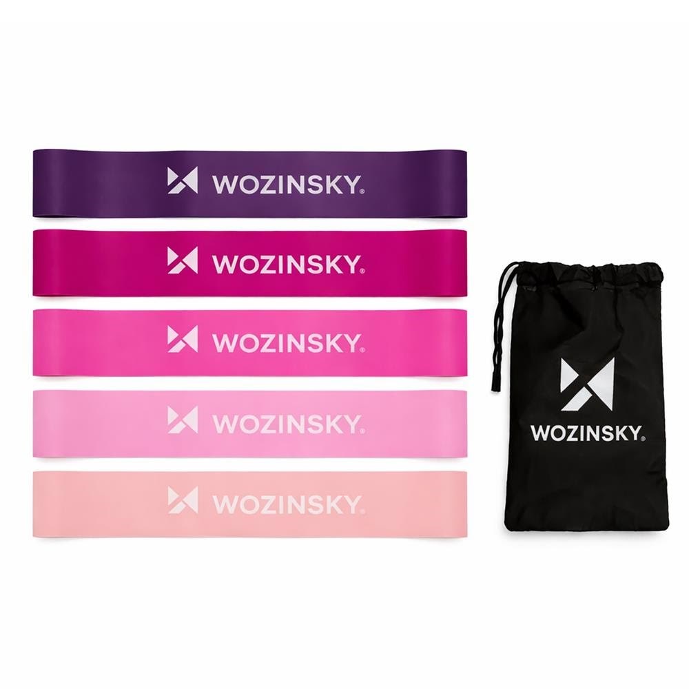 Wozinsky Wgo-5a Tpe Resistance Bands - 5 Pcs. - Sport Fitness 5907769384592