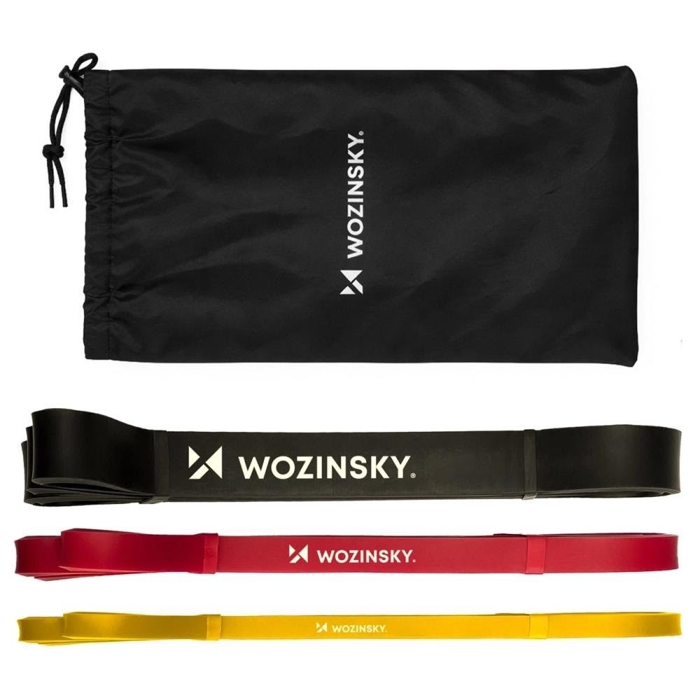 Wozinsky Wgo-3 Latex Resistance Bands - 3 Pcs. - Sport Fitness