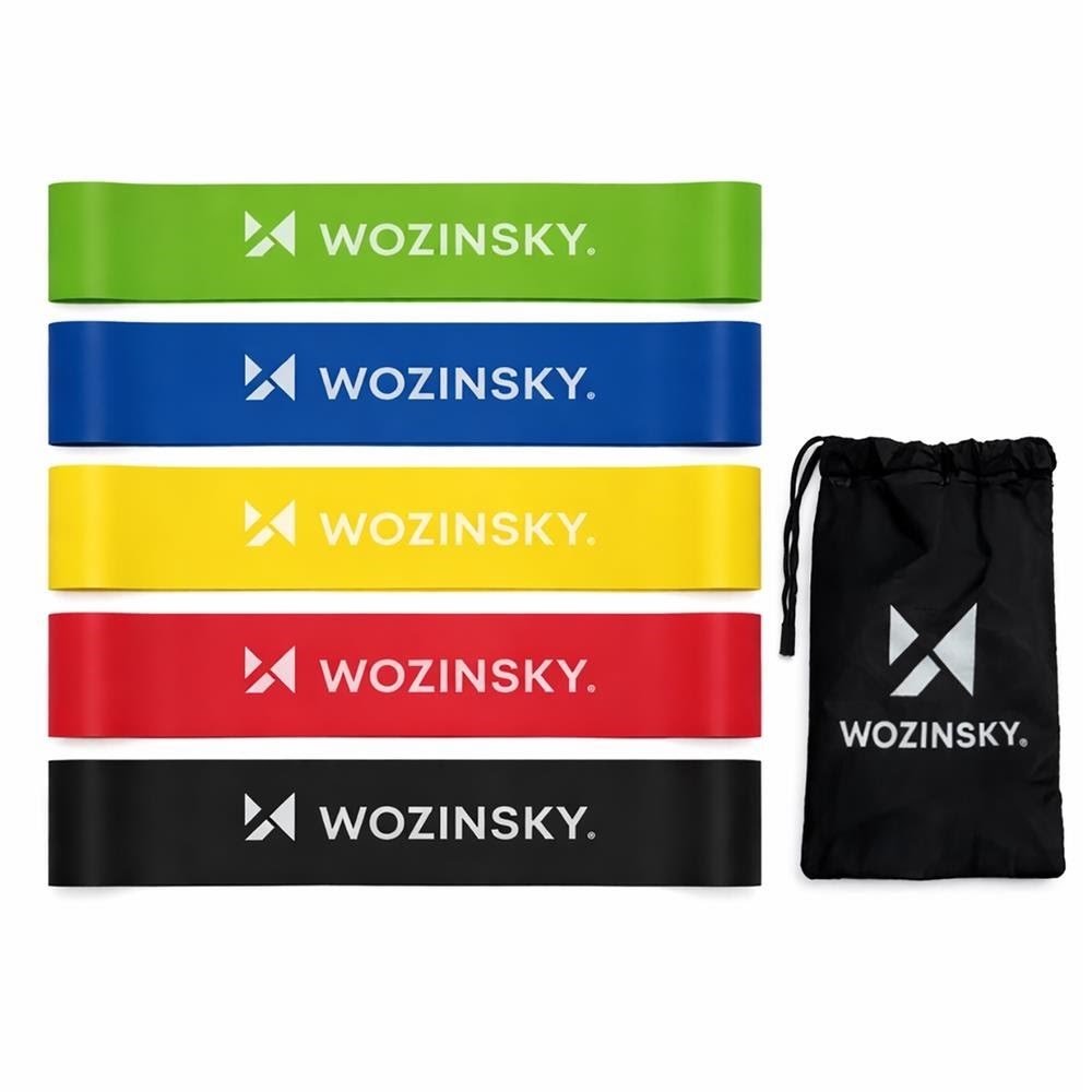 Wozinsky Wgo-5 Latex Resistance Bands - 5 Pcs. - Sport Fitness 5907769384608